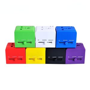 Adaptador de Corriente de Carga Rápida de 2.1A con Enchufe USB Dual, Adaptador de Viaje Eléctrico Universal 4 en 1 para Computadora Portátil, para Cargador de <span class=keywords><strong>iPhone</strong></span> - Product Image 2