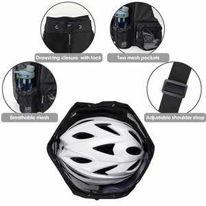 <span class=keywords><strong>Sac</strong></span> à dos <span class=keywords><strong>de</strong></span> sport unisexe en polyester avec cordon <span class=keywords><strong>de</strong></span> serrage, poche humide, filet en maille, imperméable, pour la natation, la <span class=keywords><strong>plage</strong></span> - Product Image 3