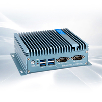 Mini-ordinateur industriel N95/N100 sans ventilateur, faible consommation, avec plusieurs ports USB et COM, prend en charge les modifications de configuration