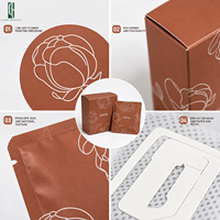 Sachets d'emballage pour café à café filtre, imprimés numériquement sur mesure, avec logo, résistants à l'humidité, thermoscellables