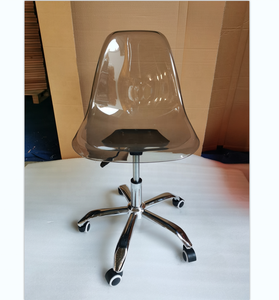 <span class=keywords><strong>Silla</strong></span> de <span class=keywords><strong>escritorio</strong></span> moderna giratoria de plástico <span class=keywords><strong>transparente</strong></span> para oficina, <span class=keywords><strong>silla</strong></span> para ordenador - Product Image 3