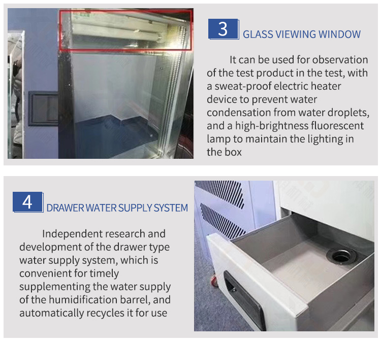 Stainless Steel Environmental Test Chambers for Constant Temperature and Humidity