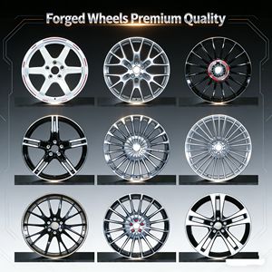 Rines Forjados Personalizados <span class=keywords><strong>Cobra</strong></span> para Autos de Pasajeros - Diseño de 5 Radios y 2 Piezas Compatibles con Mustang, <span class=keywords><strong>Ferrari</strong></span>, McLaren, de 18 a 24 Pulgadas - Product Image 4