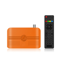 Receptor de Satélite Digital DVB-S2 2025, Mini Decodificador FTA de Plástico Full HD con MeeCast, Garantía de 12 Meses