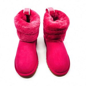 Botas de Nieve para Mujer al por Mayor de Fábrica, Botas de Nieve de Invierno para Mujer con Suela Gruesa, Talla Grande, Diseño Antideslizante - Product Image 4