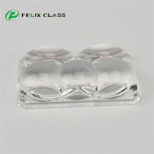 Customized 3.3 Borosilicate Glass/K51/K9/B270 Optical <b>Panels</b> Press-Molded for Modern Industrial European Coastal Fixtures - Product Image 3