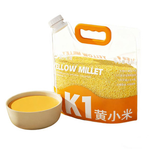 <span class=keywords><strong>Millet</strong></span> Golden Sprout K1 Première Récolte Nouvelle Récolte Céréales Séchées pour Porridge du Petit-Déjeuner Parfumé et Doux 2,5 kg Non-Glutineux Sans Additifs - Product Image 1