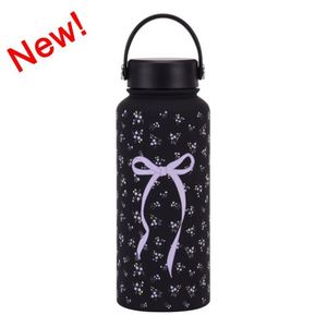 New Large Capacity Stainless Steel Kettle Outdoor Sports Printed Water Cup <b>Portable</b> <b>Vacuum</b> Cup - Product Image 5