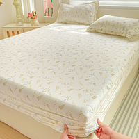 Nouveauté : Drap-housse élégant et moderne (tailles lit simple/double) |   Housse de lit anti-poussière et protectrice