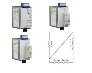 อินเทอร์เฟซแหล่งจ่ายไฟอิเล็กทรอนิกส์สำหรับ wagos 2787-2147 24VDC แรงดันเอาท์พุท20A กระแสไฟขาออก topboost + PowerBoost - Product Image 4