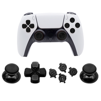 Kit de boutons D-Pad antidérapants en métal pour manettes analogiques PS5, pièces de rechange pour accessoires de manette Playstation 5