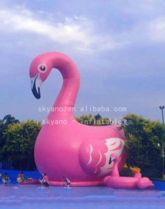 Modèle de <span class=keywords><strong>cygne</strong></span> blanc gonflable géant, simulation d'animal, décoration publicitaire - Product Image 5
