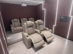 Cao cấp điện/Hướng dẫn sử dụng đa chức năng Cinema sofa chỗ ngồi hiện đại Thiết kế phong cách rạp hát tại Hàng chỗ ngồi chỗ ngồi duy nhất có thể được kết hợp - Product Image 5