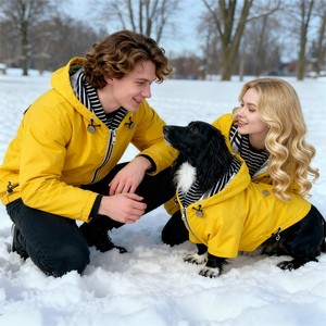 Luxury Winter All-Weather <strong>Dog</strong> Jacket Waterproof Puffer Pet <strong>Coat</strong> for Bassotto Wiener Dachshund Hamburg Teckel <strong>Sausage</strong> Polyester - Product Image 6