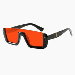 Lunettes de soleil à monture large 2025 transparentes pour femmes Lunettes personnalisées pour hommes Lunettes à monture carrée bon marché - Product Image 4