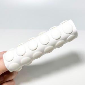 Guarnizione in Silicone Personalizzata per Computer Portatile Bianca Nera Rotonda 10*3.0mm Adesiva Antiscivolo Piedini in Gomma Siliconica - Product Image 6