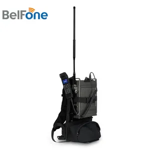BelFone ransel Radio taktis seluler, ransel Radio 2 arah 25 Watt VHF UHF 10km