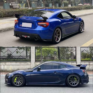 High Quality Carbon Fiber Trunk Spoiler Lip Rowen Style Tail <b>Wing</b> Bumper for BRZ GT86 New Condition - Product Image 6