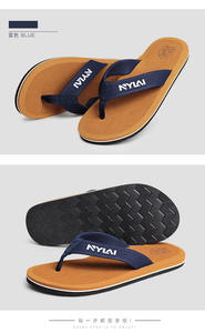 2025 Fournisseur chinois Tongs pour hommes économiques personnalisables, à embout de sécurité en acier, antidérapantes, confortables, avec semelle intermédiaire en EVA et logo - Product Image 3