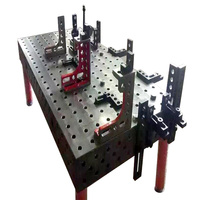 Mesa de Soldadura 3D de Hierro Fundido de Precisión con Nitruración, Sistema Modular de Alta Precisión y Flexible para Industrias Metalúrgicas