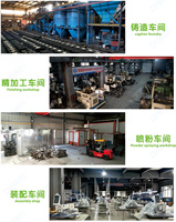 Machines à coudre industrielles informatisées électriques à pied marcheur pour cuir, point noué et surjet, pour vêtements, avec table
