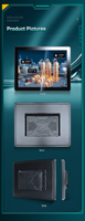 Monitor Industrial con Panel PC Android/Windows de 7~32 Pulgadas, IP65, para Máquinas Industriales/Kioscos Comerciales/Médicos/Robots, Directo de Fábrica