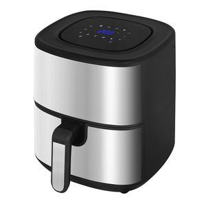 Freidora de Aire de Gran Capacidad de 6L, Freidora de Acero Inoxidable, Freidora de Aire Inteligente Multifuncional con Pantalla Táctil, Freidora de Aire de Doble Cesta - Product Image 5