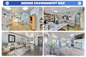 Mở rộng container nhà Trung Quốc casas prefabricadas prefab Modular nhà Trung Quốc có thể gập lại nhà xách tay Modular Tiny nhà - Product Image 5