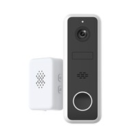 Sonnette sans fil Tuya Smart 1080P à faible consommation et longue autonomie, solution sans code, conception de carte PCBA intégrée matériel-APP-Cloud