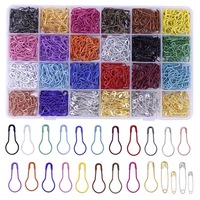 Épingles à gourde, épingles de sûreté en forme de poire pour tricoter des marqueurs de point, couture de vêtements bricolage