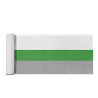 Chemin de table personnalisé à motif arc-en-ciel gay, idéal pour la décoration de table de cuisine, les banquets et les fêtes décontractées
