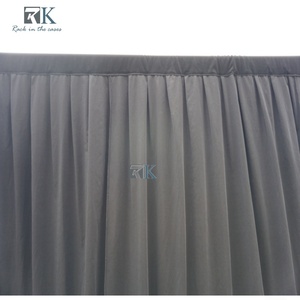 Wholesale Professional Pipe and Drape Exhibition <b>Stands</b> Adjustable Aluminum Frame Stage <b>Backdrop</b> Decoration Pipe Drape - Product Image 5