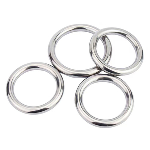 Anneau de connexion solide en acier inoxydable 304 sans soudure pour hamac et yoga M3 M4 M5 M6 M7 M12 M14 M16 - Product Image 1