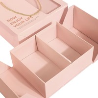Boîtes d'expédition personnalisées pour petites entreprises Boîtes en papier pour l'expédition couleur or