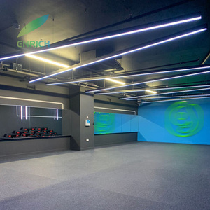 Lampada LED Lineare di Grandi Dimensioni a Forma Rettangolare per Illuminazione Palestra con Dimensioni Personalizzabili - Product Image 3
