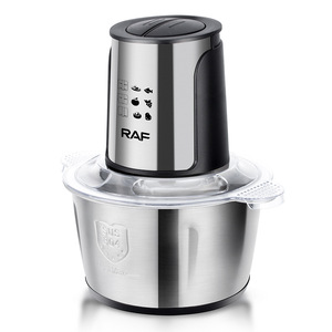 Meilleure Vente Hachoir Électrique Premium 2L en Acier Inoxydable pour la Maison, Standard UE/US, Mixeur Multifonction pour Aliments Bébé - Product Image 4
