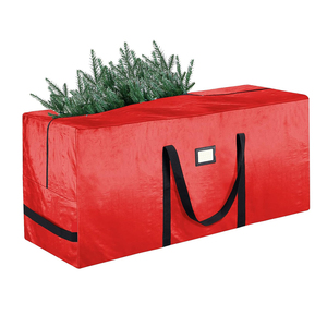 High quality waterproof PE Christmas Tree Storage Bags 7.5 foot with carring handle