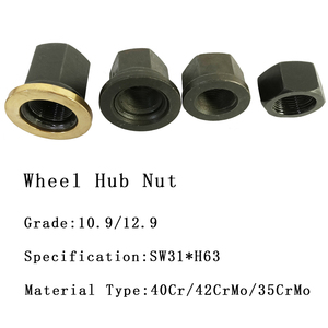 Thép Và Hợp Kim Nhôm Bánh Xe Trung Tâm Xe Tải Mô Hình Cụ thể Bánh Xe Khóa Và Lug Nuts Lốp Bolt Nut Cho Xe Tải - Product Image 6