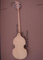 Weifang Rebon 4 String Violin Bass BB2 Electric Bass Guitar in Wood Colour