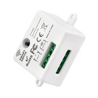 Interrupteur intelligent mini HFY Wifi+433 TUYA, commande à distance par téléphone portable, fil unipolaire, certifié CE ROSH