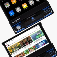 Autoradio Android 7 1Din avec CarPlay, amplificateur DSP, écran partagé IPS, caméra de recul, stéréo extensible, plusieurs interfaces USB, BT, WIFI, 1 an