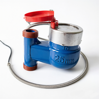 Compteur d'eau chaude multi-jets vertical filaire M-Bus/RS485 de type sec DN25 de l'usine Ruiyang