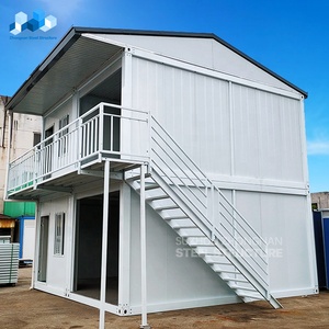 Custom Portable Mobile Home <b>Tiny</b> Cabin Container House Flat Pack Prefab Container Homes Prefabricated Flatpack House 2 3 Bedroom - Product Image 2