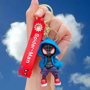 Nuovo Ciondolo Portachiavi Spider-Man Serie <span class=keywords><strong>Marvel</strong></span> in Silicone, Charm per Borsa di Coppia, per <span class=keywords><strong>Accessori</strong></span> (Ideale per Claw Machine) - Product Image 4