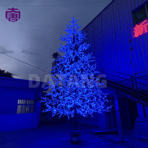 Outdoor Decorative LED Cherry Blossom <b>Tree</b> Light Iron Trunk Festival <b>Lighting</b> for Park Garden Plaza Mall Event Display for Sale - Product Image 5
