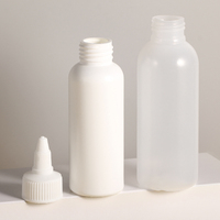 Offre Spéciale pas cher prix 50ml 80ml 100ml 120ml 240ml 360ml PE plastique bouchon torsadé bouteille à presser pour cheveux huile alimentaire Sauce encre peinture