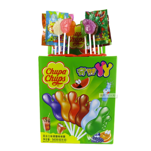 Lecca-lecca <span class=keywords><strong>ChupaChups</strong></span> a Forma di Piede Divertenti Caramelle Dure Dolci Snack Esotici - Product Image 4
