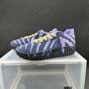 Zapatillas Deportivas <span class=keywords><strong>de</strong></span> Punto Texturizado Estilo Baloncesto <span class=keywords><strong>para</strong></span> <span class=keywords><strong>Hombre</strong></span>, <span class=keywords><strong>Zapatos</strong></span> Casuales Acolchados Blancos <span class=keywords><strong>para</strong></span> Moda Urbana - Product Image 5