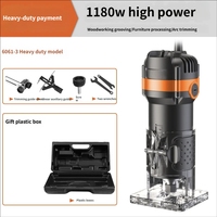 Défonceuse portative compacte électrique 220V de qualité industrielle et DIY