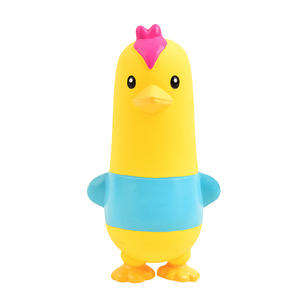 ألعاب مطاطية للحيوانات الأليفة نباح غريب يقف دجاج فم كبير بطة جوس لاتكس صوت عصية مقاومة للعض - Product Image 6